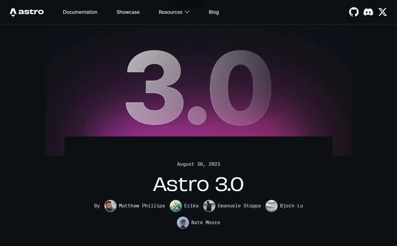 Astro v3の新機能紹介とv2からのアップグレード手順について
