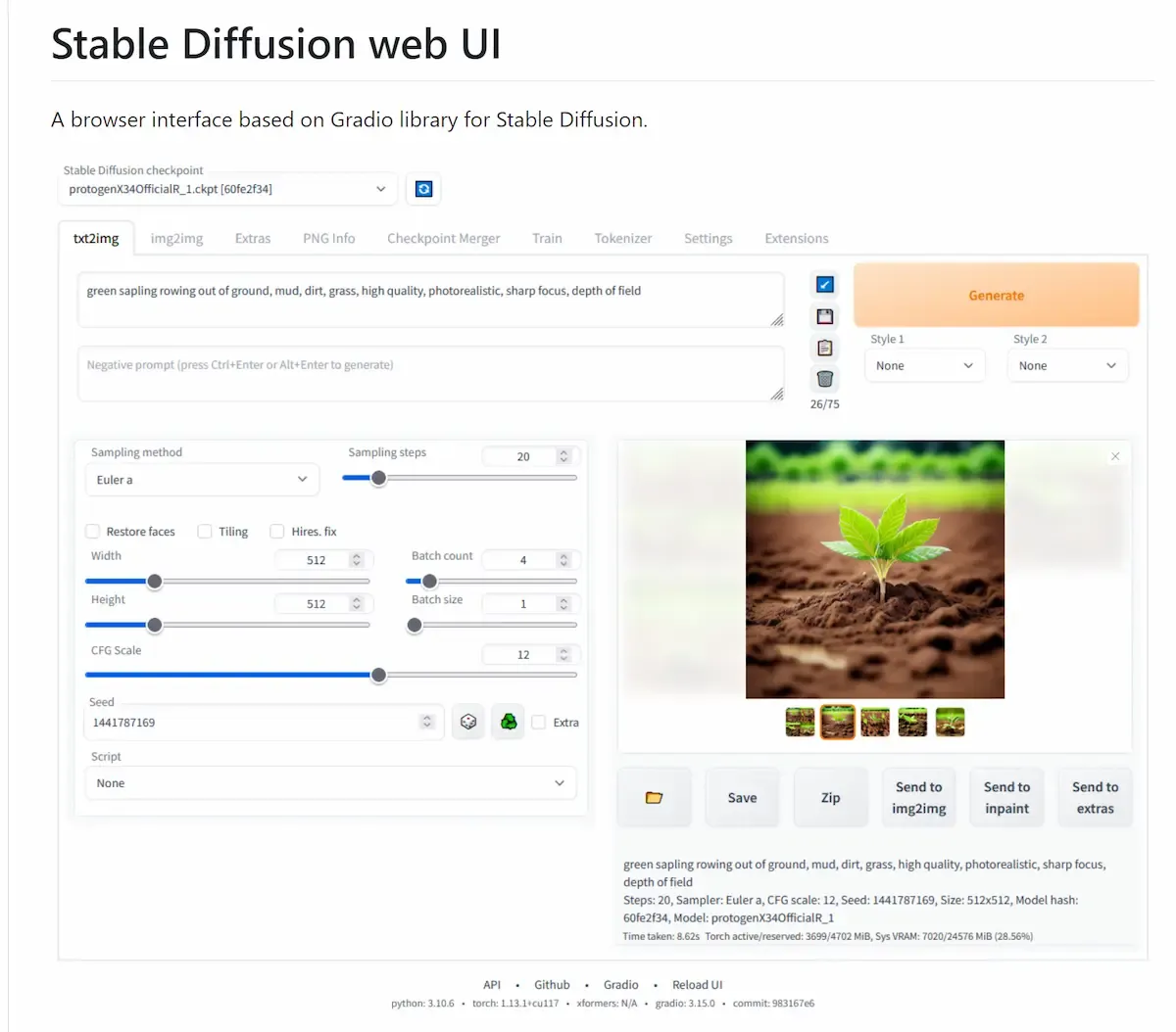 Stable Diffusion WebUI