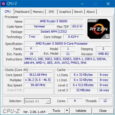 AMD Ryzen 7 5600X CPU 【動作確認済】 6年前の自作PCを大幅にアップグレード！RTX 4060とRyzen 5 5600Xで快適